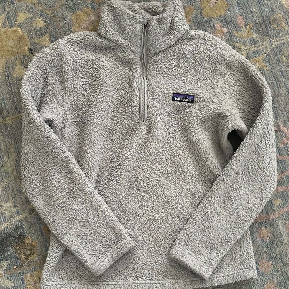 Patagonia Gray Fleece Pullover